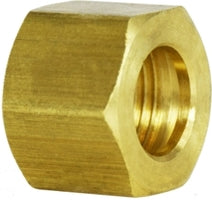 Midland solid brass compression nut for tube fittings