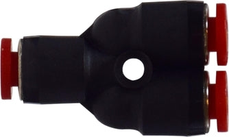 Midland composite metric push-to-connect union wye (Y) fitting