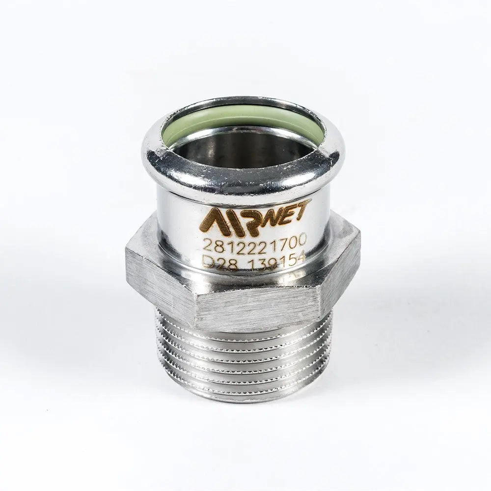 Nipple 316L D28X1 Iso7R