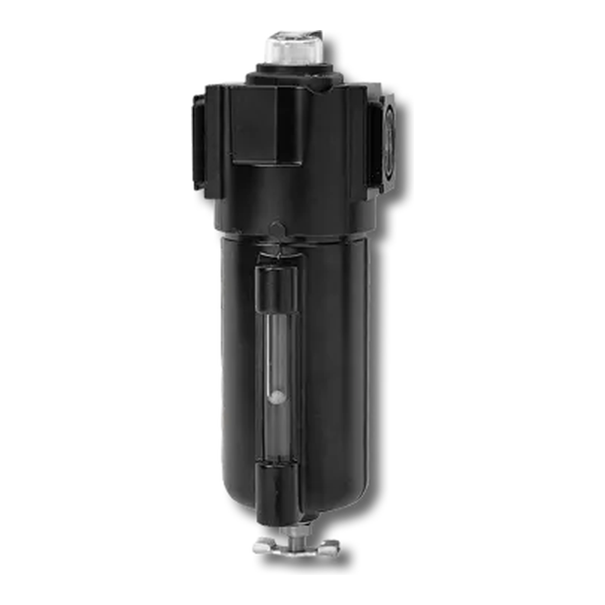 Arrow Pneumatics Mid-Flow Charcoal Adsorber Filter — 10 oz Metal Bowl, 250 PSIG