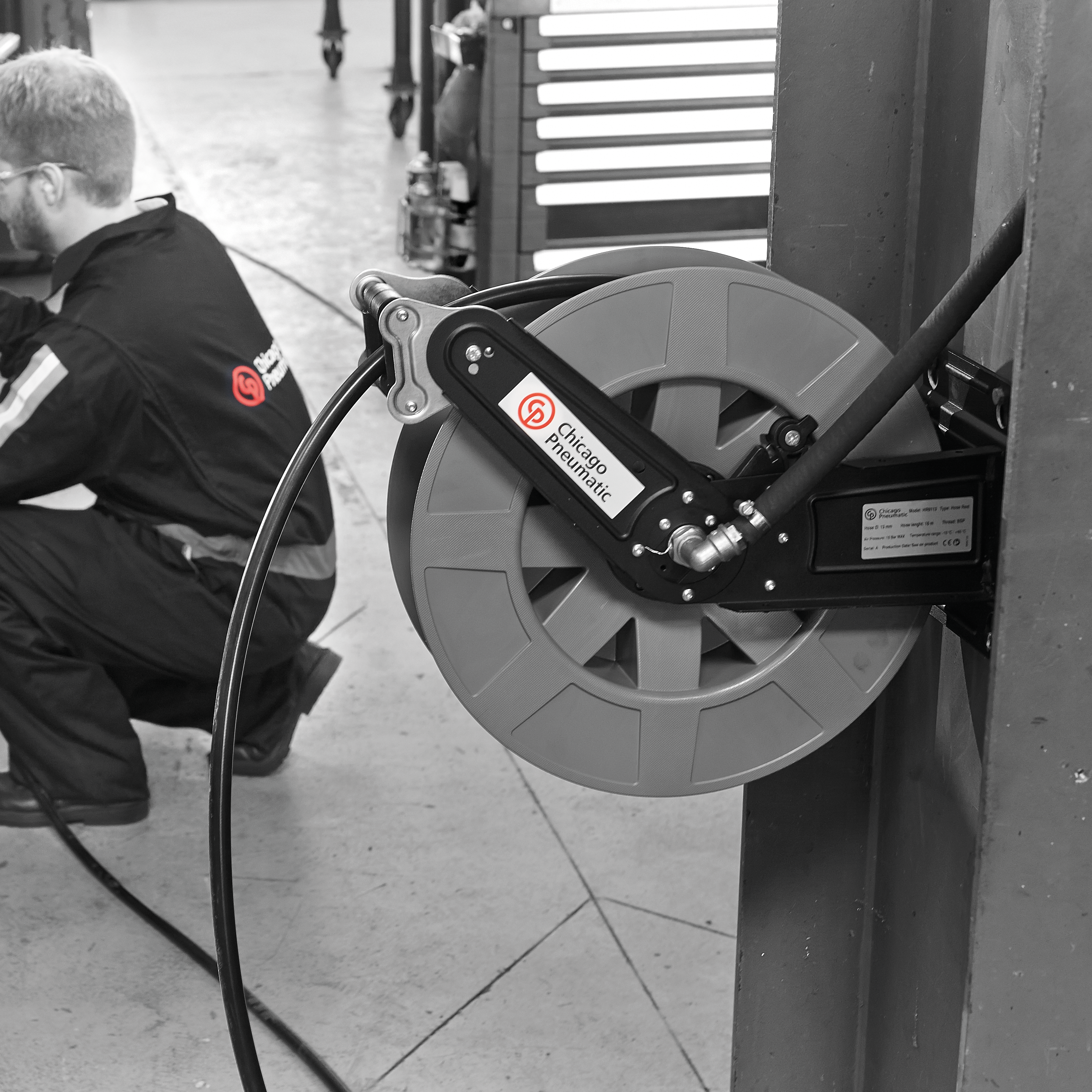 HOSE-REEL:OPEN FOR 50FT .25ID - 1310072293