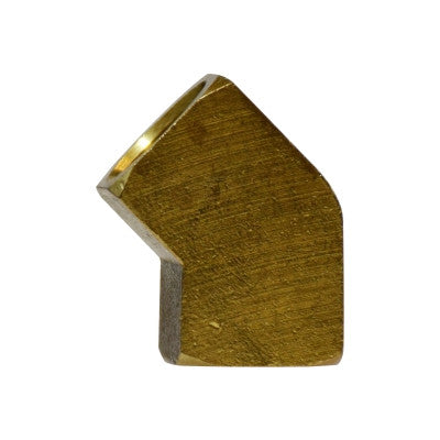Brass 45° female elbow FNPT x FNPT pipe fitting
