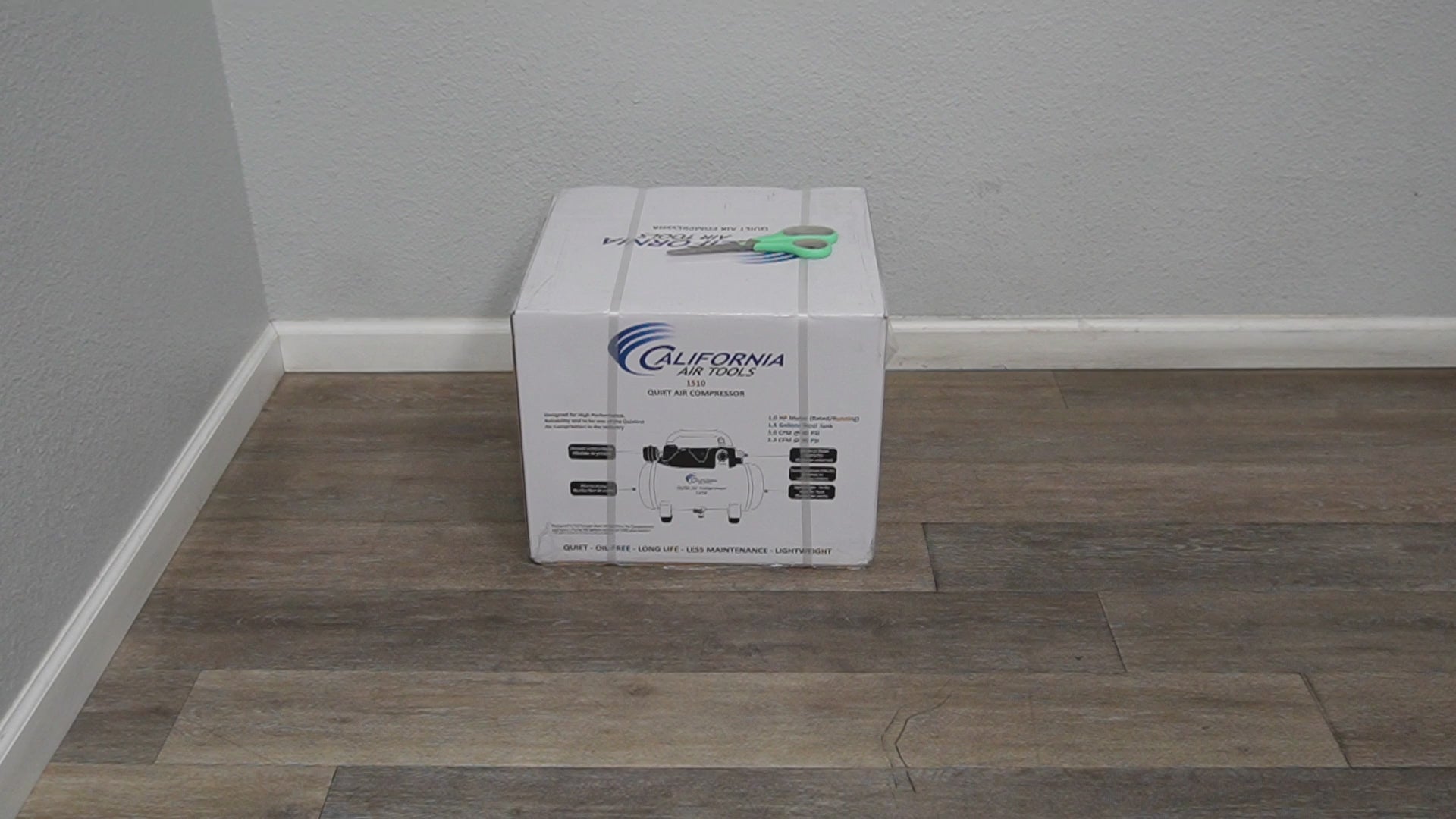 Load video: California Air Tools 1510 Quiet Air Compressor | CAT-1510