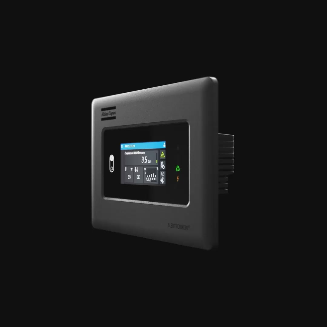 Load video: Atlas Copco GA30+-45 Rotary Screw Air Compressor Series