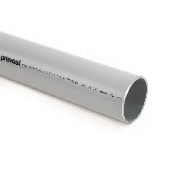 Aluminum Grey Pipe for Compressed Air by Prevost (10 to 18ft)