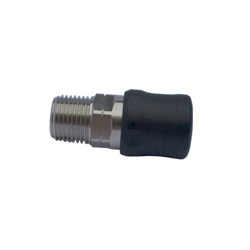 Champion Quick-Lock industrial interchange quick coupler socket with male NPT thread