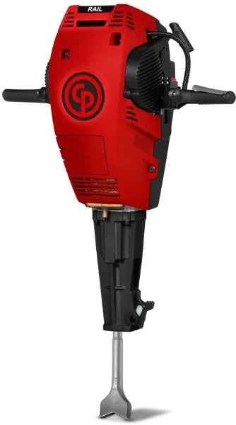 Chicago Pneumatic Red Hawk Rail 1-1/8” X 6” Gas 2 Stroke Motor Breaker