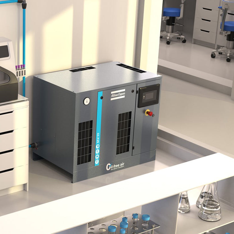 Atlas Copco SF+2-6 Oil Free Mono Scroll Compressor