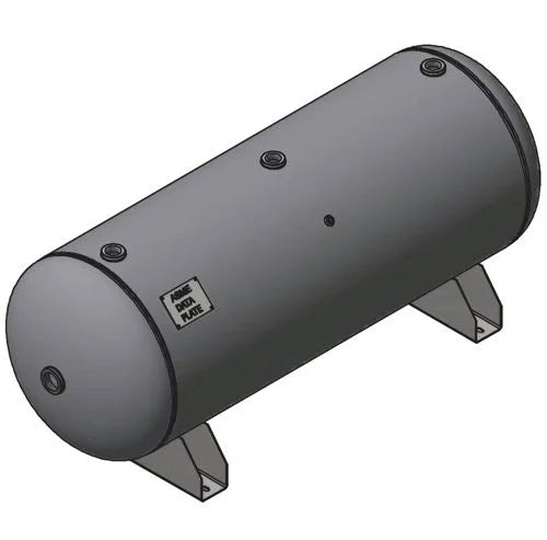 Horizontal Air Tank Rack 80 Gallon 200PSI Horizontal Air Tank By Samuel with Saddle legs | A100 ...