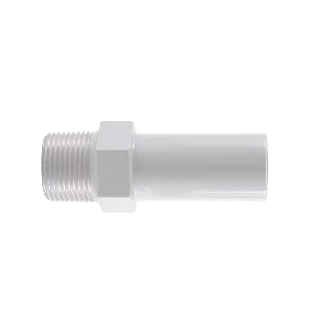 Champion Quick-Lock stem adapter, male NPT thread to calibrated push-fit stem