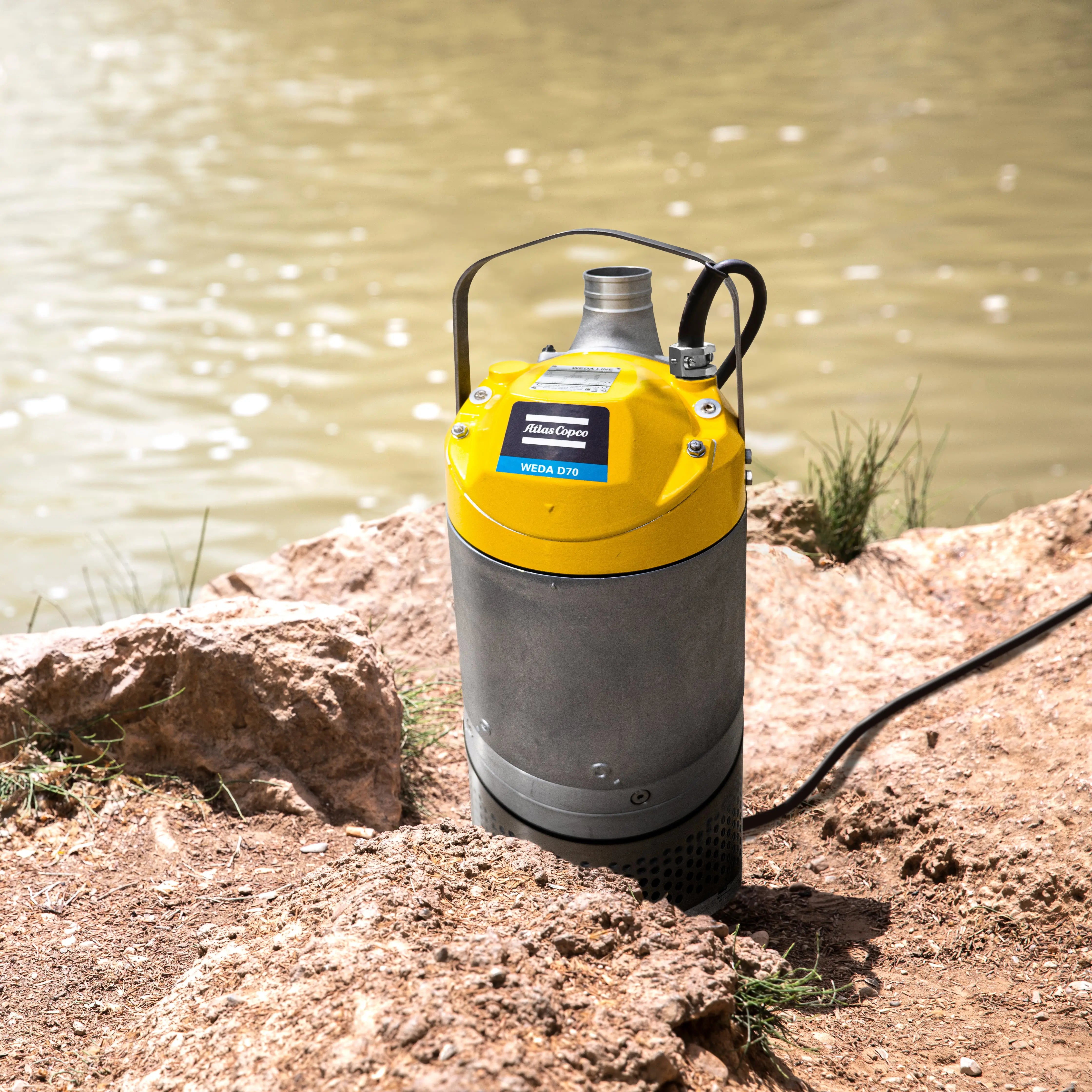 Submersible Pump - WEDA D70H 460V YSERSOFT60HZCSA 4"NPT by Atlas Copco