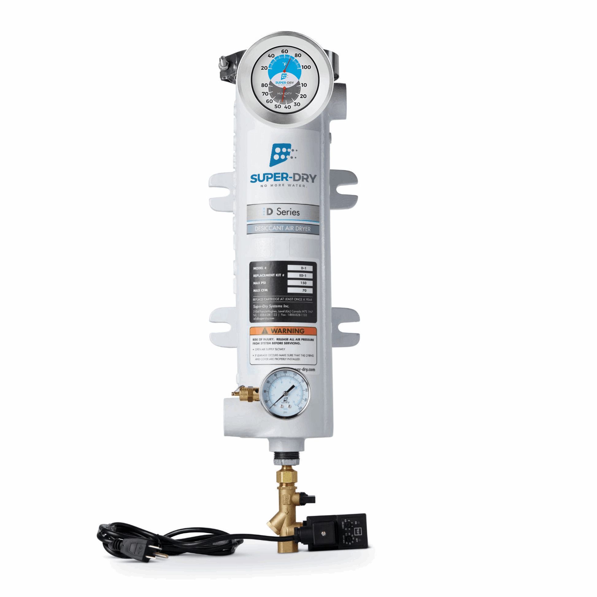 Super-Dry D1 D Series desiccant air dryer, part number 280-110