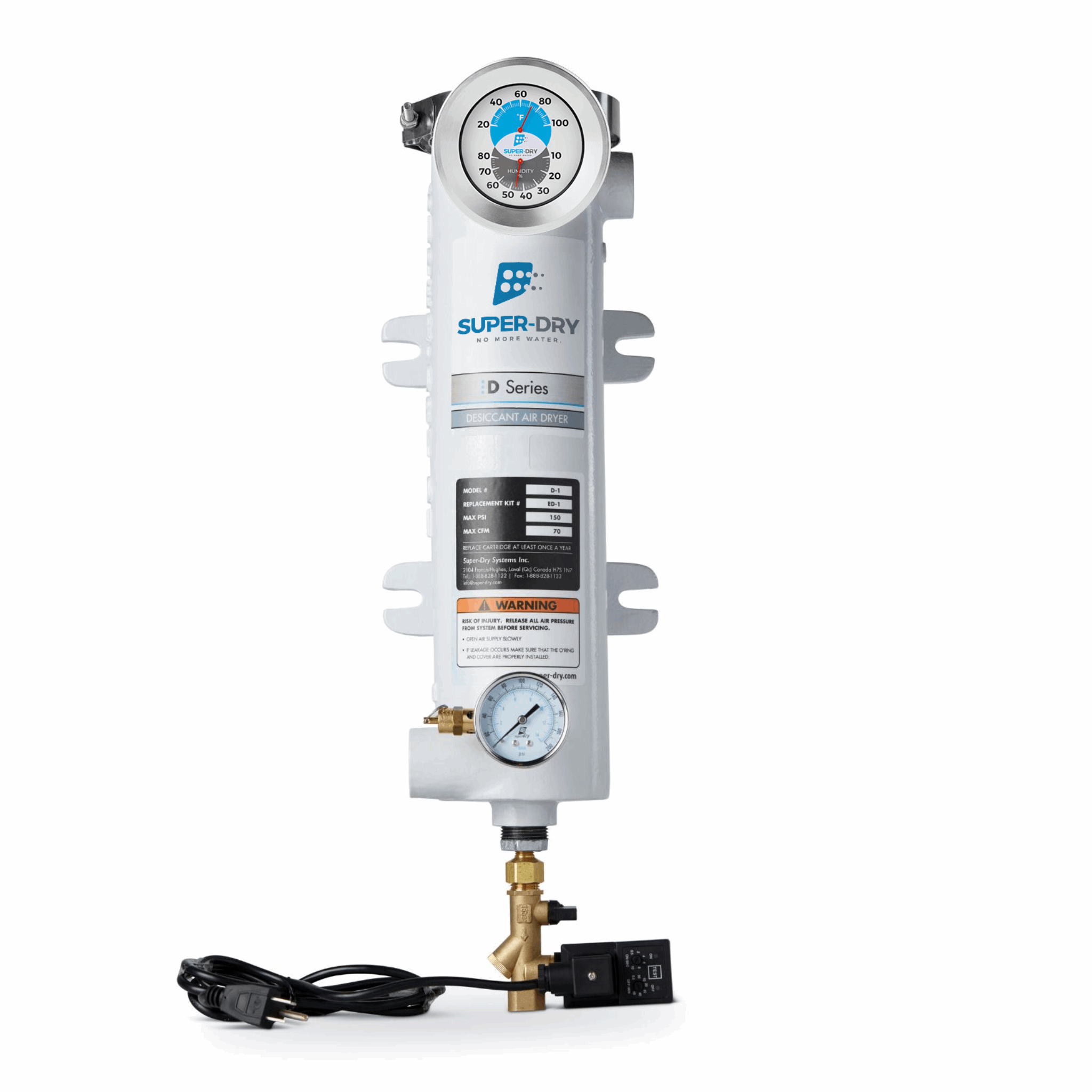 Super-Dry D1 D Series desiccant air dryer, part number 280-110