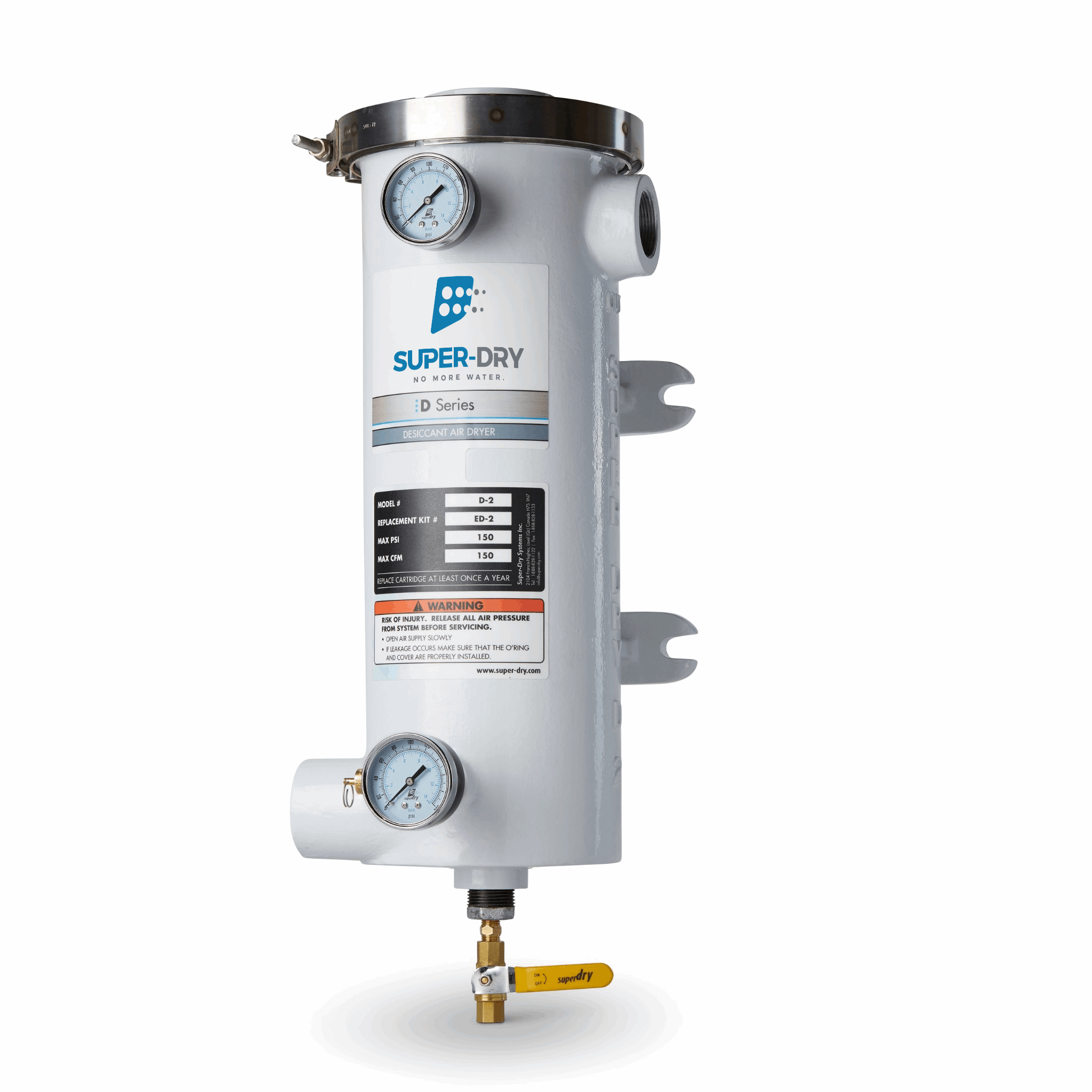 Super-Dry D2 D Series desiccant air dryer, part number 280-120