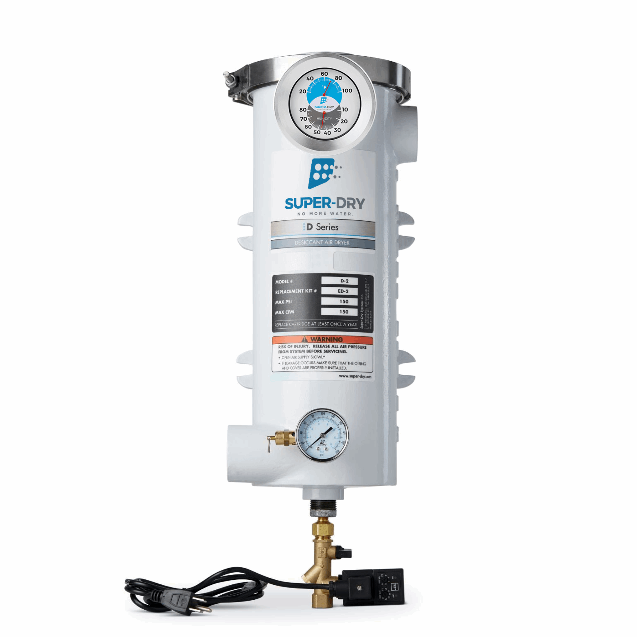 Super-Dry D2 D Series desiccant air dryer, part number 280-120