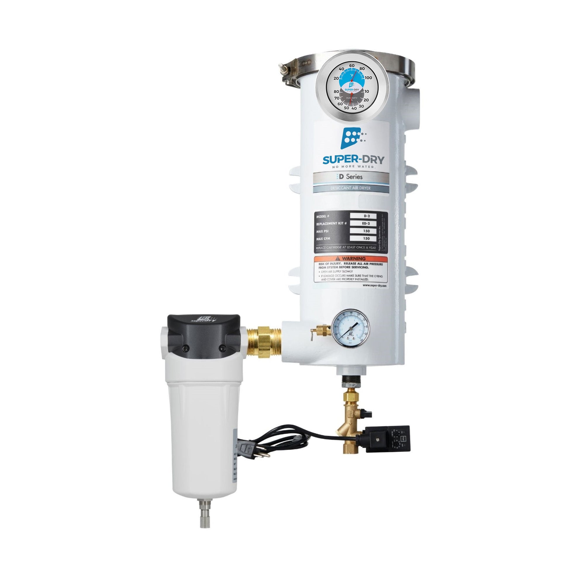 Super-Dry D2 D Series desiccant air dryer, part number 280-120