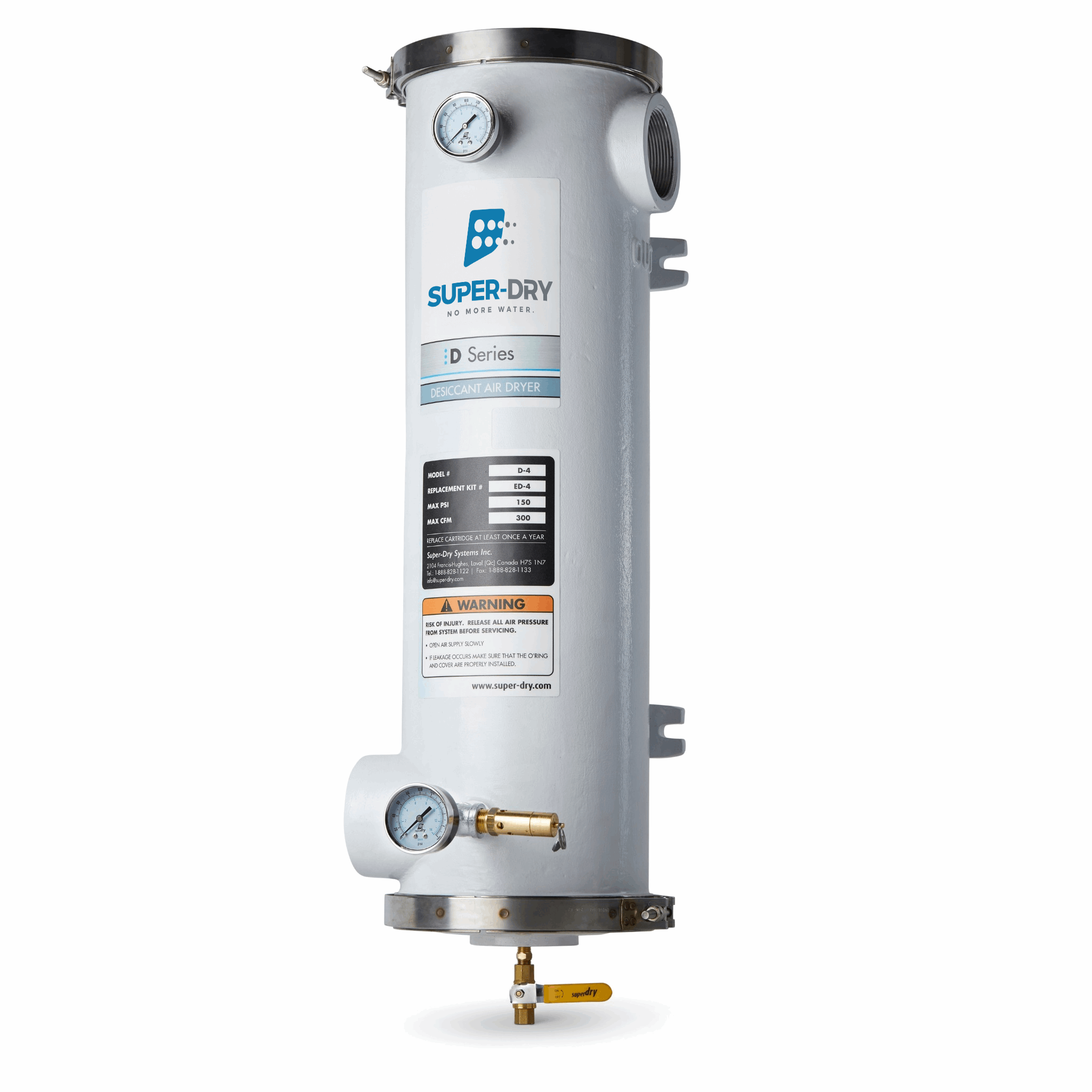 Super-Dry D4 D Series desiccant air dryer, part number 280-140
