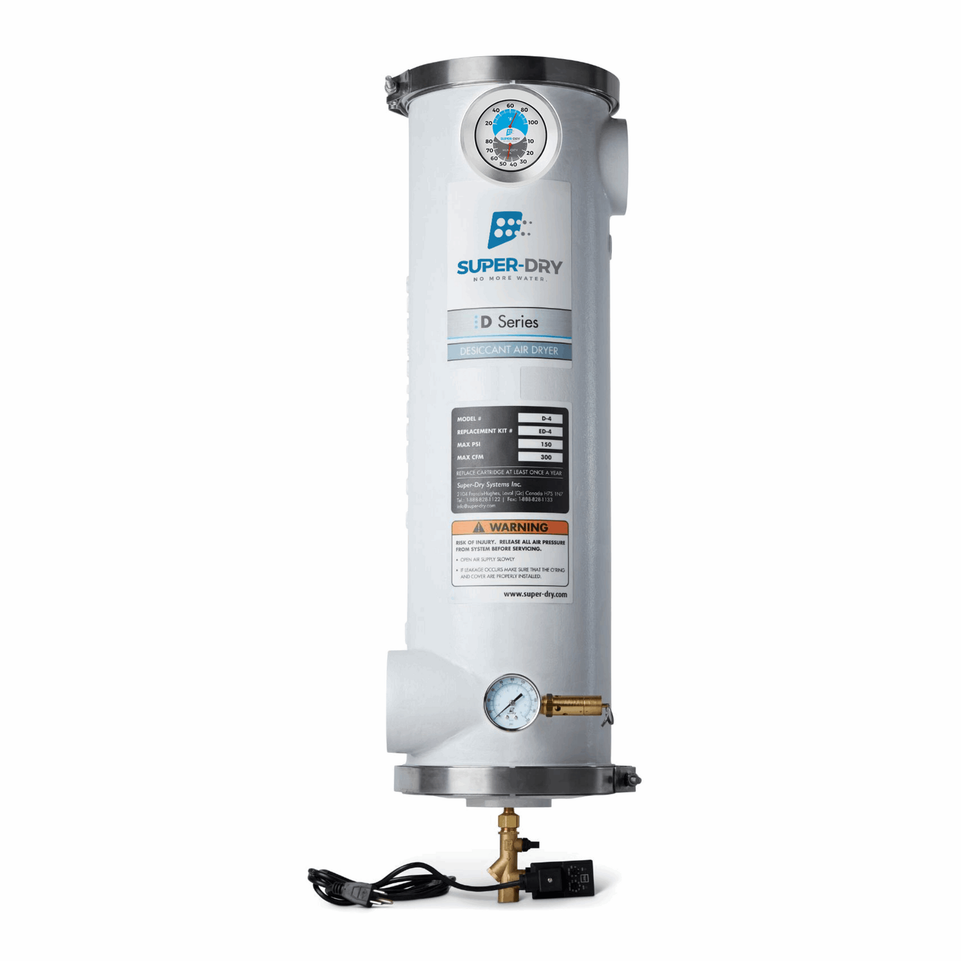 Super-Dry D4 D Series desiccant air dryer, part number 280-140
