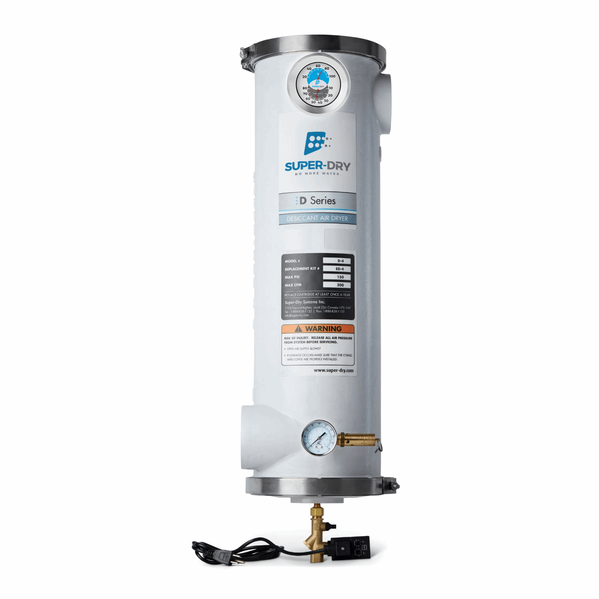 Super-Dry D4 D Series desiccant air dryer, part number 280-140