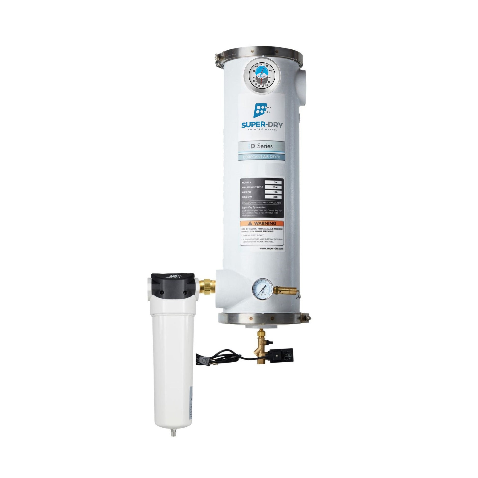 Super-Dry D4 D Series desiccant air dryer, part number 280-140