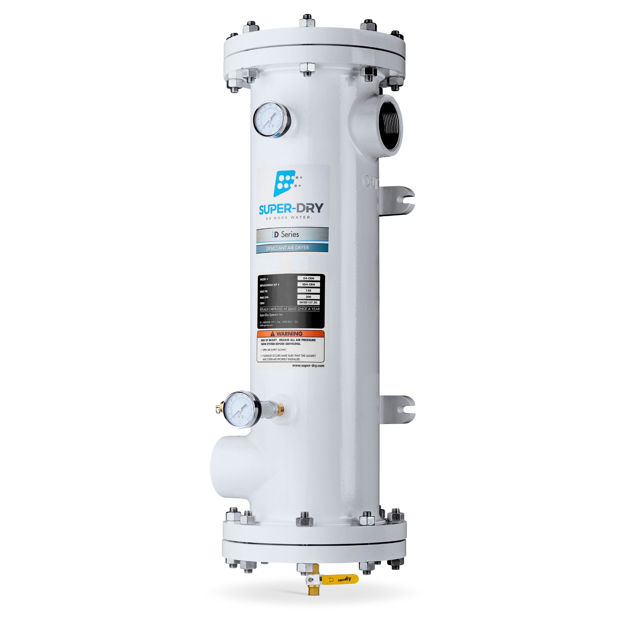 Super-Dry D4 CRN D Series desiccant air dryer, part number 280-418