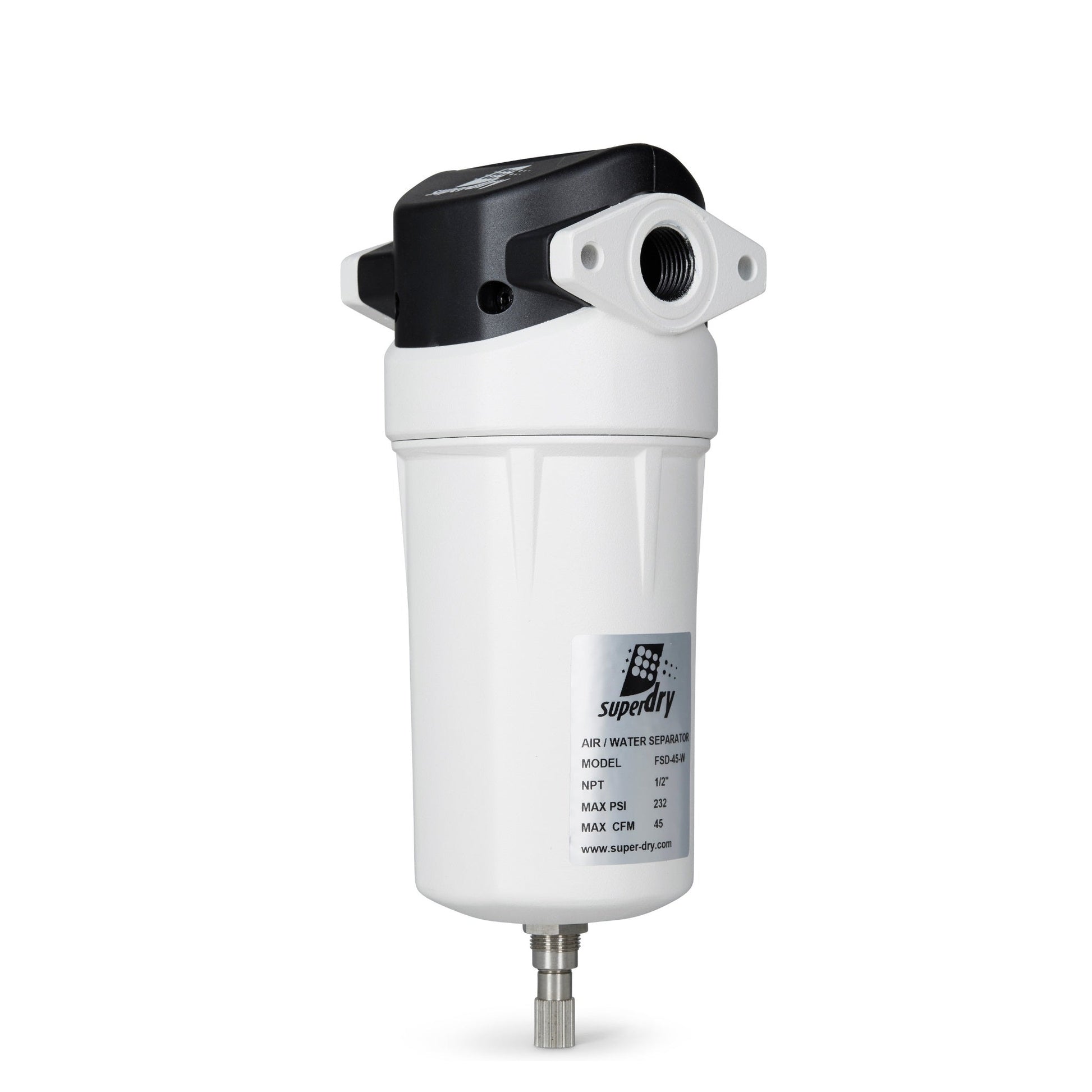 Super-Dry FSD-45-W FSD centrifugal water separator, part number 330-100