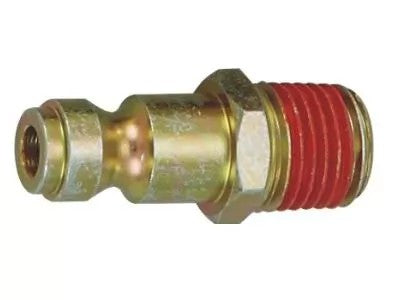 THB S26-20PMA automotive 1/4 inch steel air plug, 1/4 inch MNPT