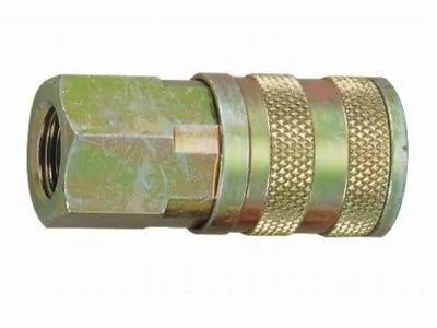 THB S21-20SFA Tru-Flate automotive 1/4 inch steel air coupler, 1/4 inch FNPT