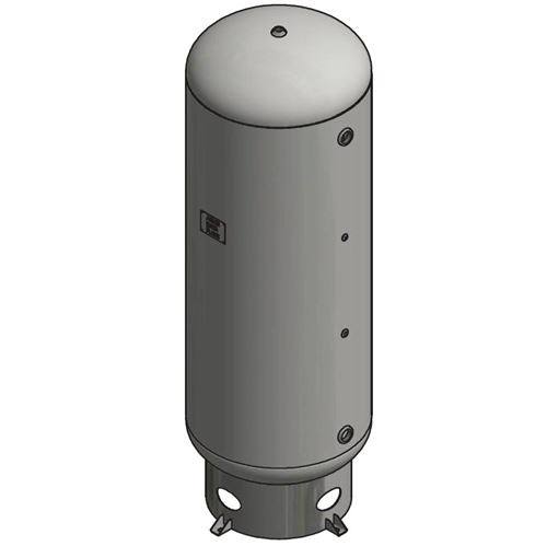 80 Gallon 300PSI Horizontal Air Tank with Top Plate By Morganton | VES0011287