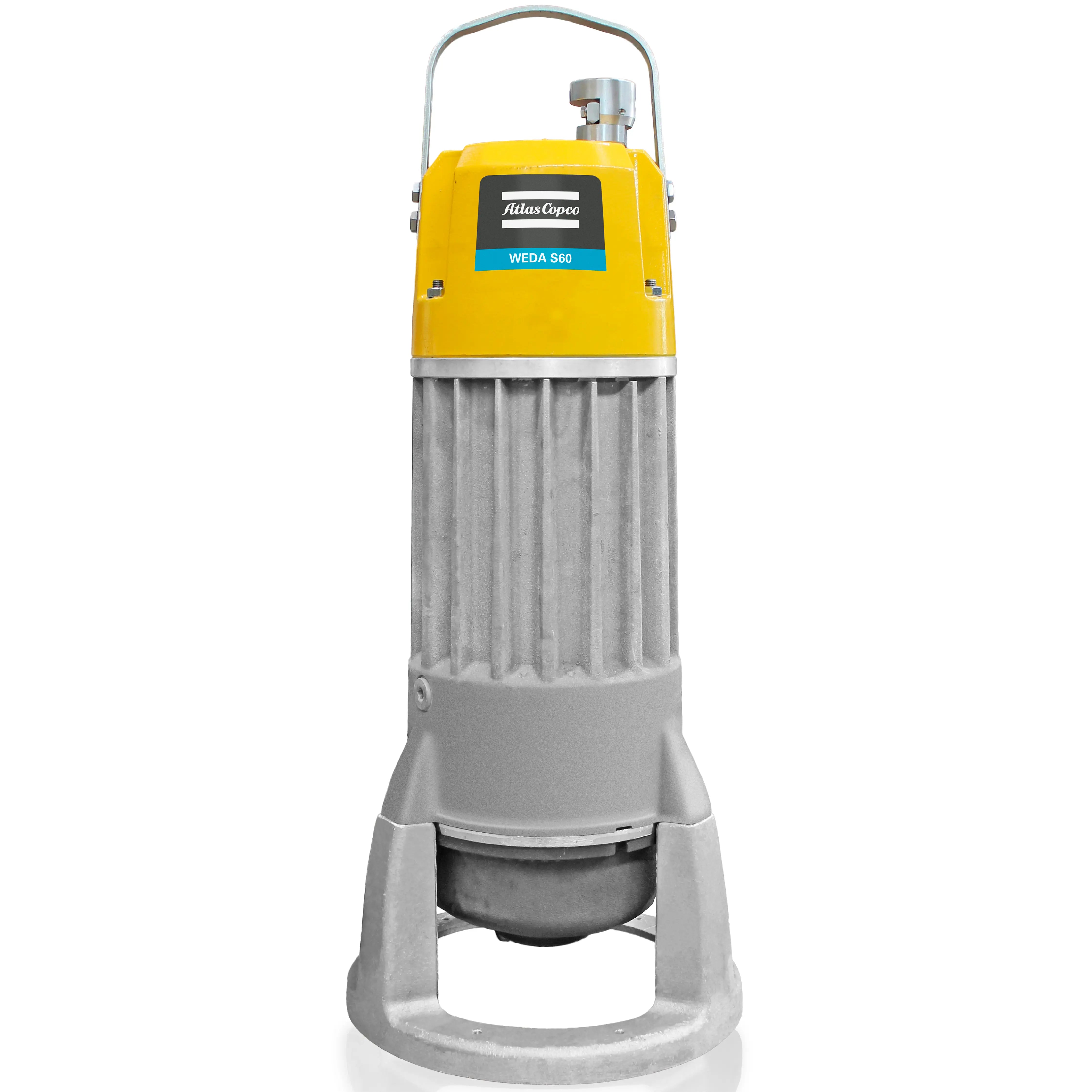 Atlas Copco WEDA S60N | Heavy-Duty Submersible Sludge Pump — 9.3 HP, 460V 3-Phase, 420 GPM, 4" Discharge